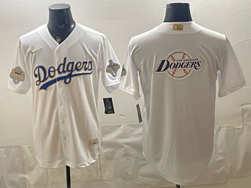 Men Los Angeles Dodgers blank white Game 2026 Nike MLB Jersey 0408002
